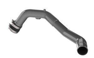 Kia Stinger Charge Pipe Kit - K&N Engineering - Mandrel-Bent Aluminum - Gunmetal Gray - `19-`21